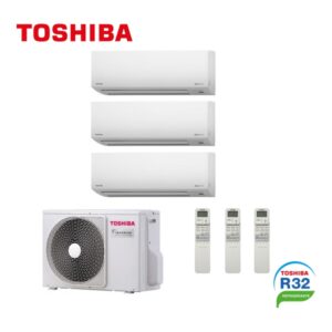 Aire acondicionado Toshiba Multisplit Seiya 10+10+13